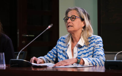 Pilar Garcés, candidata a rectora de la UVa, presenta sus propuestas para PDI y PTGAS